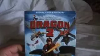 How to Train Your Dragon 2 Blu-Ray Unboxing