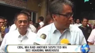 NewsLife: CIDG, NFA raid another suspected NFA rice hoarding warehouse || July 7, 2014