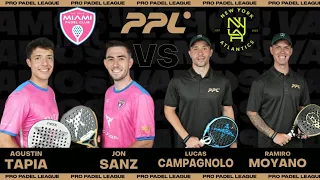 Highlights | Tapia - Sanz 🆚 Campagnolo - Moyano | Pro Padel League Miami 2024 | Resumen