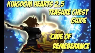 Kingdom Hearts Remix 2.5 Cave of Remembrance Treasure Chest Guide & Walkthrough