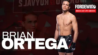 Brian Ortega: "Asumo que la meta sigue siendo ese cinturón" | Media Day #UFCMexico | #FordewinMMA