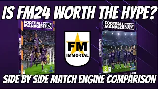 FM24 vs FM23 - Match Engine Comparison - is it worth the hype?