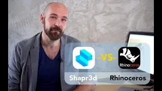 RHINO TUTORIALS - Shapr 3d vs Rhino 3d