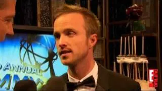 Aaron Paul 62nd Emmy Awards 2010 Backstage Interview