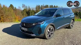 Peugeot 5008 Allure BlueHDi 130 EAT8 - 2021 Peugeot 5008  1st Drive - Review - conduite - POV Drive