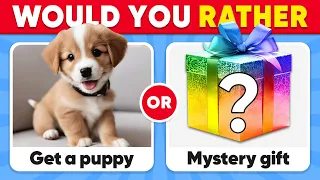 Would You Rather...? 🎁 MYSTERY Gift Edition | Quiz Forest