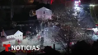 Al menos un muerto y 12 heridos tras una explosión de gas en Virginia | Noticias Telemundo