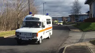 Exclusive - 1982 Ford Transit Ambulance with 2018 Yorkshire Ambulance vehicles