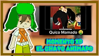 Mis Personajes Reaccionan a Momento XD El Chavo del 8 Animado (Gacha Club)
