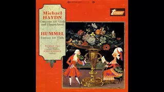 Michael Haydn: Concerto for Viola and Harpsichord - Ernst & Lory Wallfisch