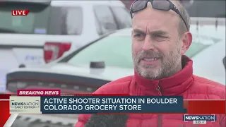Witness describes scene as shooting began inside King Soopers in Boulder, Colorado