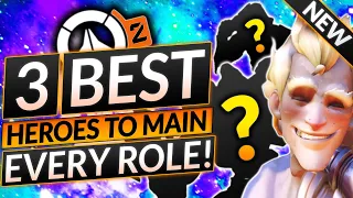 3 BEST HEROES to IMPROVE at Your Role FAST (EVERY ROLE) - Overwatch 2 Tier List Guide