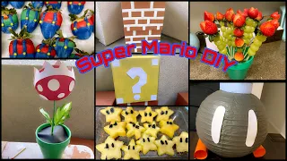 7 Super Mario DIY| Easy birthday party Decor