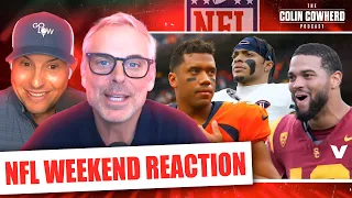 NFL Reaction: Justin Fields-Steelers, Russell Wilson impact, Bears-Caleb Williams | Colin Cowherd