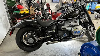 BMW R18 Pro-Race Shorty Exhaust Cold Start