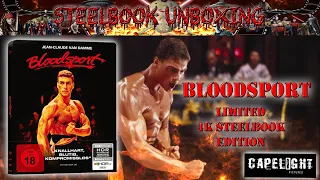 Unboxing - BLOODSPORT - 4K Steelbook - von Capelight Pictures