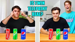 REAL TWIN TELEPATHY TEST! Ft. Dolan Twins