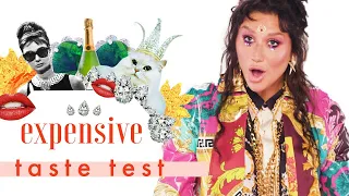Kesha Chugging Champagne Is A Whole Mood | Expensive Taste Test | Cosmpolitan