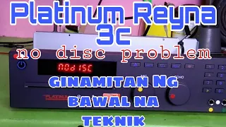 Platinum Reyna 3c no disc problem with a twist