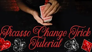 Visual color change // card trick // tutorial