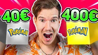 Was Lohnt sich mehr? 40€ VS 400€ Pokémon Box!