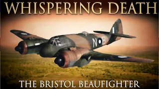 The Bristol Beaufighter nicknamed the Whispering Death. British Multi Role Aircraft | Upscaled video