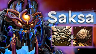 Новый Тини от победителя Инта! - Saksa Tiny DOTA 2