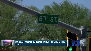 19-year-old injured in drive-by shooting in Yuma