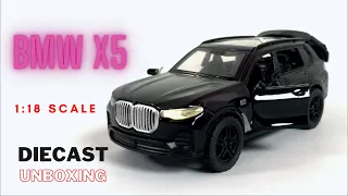 Unboxing the BMW X5 Diecast Die-Cast 1:18 scale