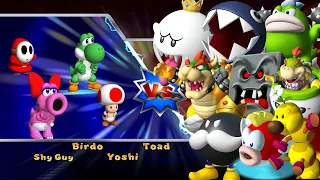 Mario Party 9 - Boss Rush // Toad, Yoshi, Birdo, Koopa Troopa [Master Difficulty]