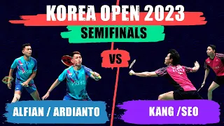 [SF] ALFIAN / ARDIANTO [1] (INA) vs KANG / SEO (KOR) | Korea Open 2023 | #koreaopen2023