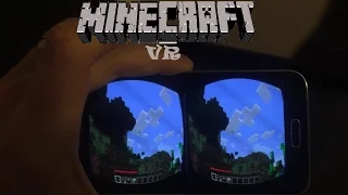 how to play minecraft in VR on your phone FREE works with all pc games