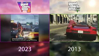 Compare GTA 6 to GTA 5 Trailer; The Difference is Incredible