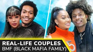 BMF Cast Real-Life Couples 2024 ❤️ Demetrius "Lil Meech" Flenory, Da’Vinchi, LaLa Anthony, Kash Doll