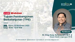 Webinar 50 Tujuan Pembangunan Berkelanjutan (TPB)