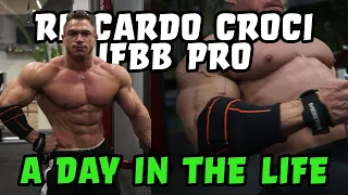 4 weeks out Mr. Olympia | Riccardo Croci | A day in the life + allenamento schiena