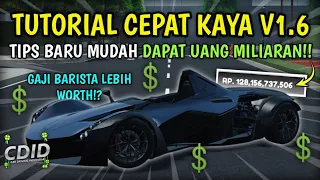 TIPS TERBARU CEPAT KAYA CDID UPDATE V1.6, Perubahan Gaji Job MAKIN GACOR!! | CDID V1.6 Roblox