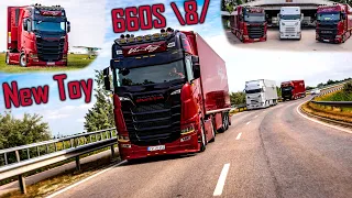 "THE NEW TOY": Scania 660S V8 Vintag Sped // *Rolling In Style*