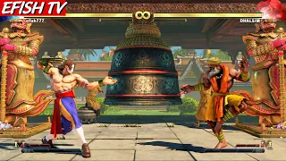 Vega vs Dhalsim (Hardest AI) - Street Fighter V