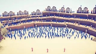 3x SUPER BOXERS vs 100x EVERY UNIT - Totally Accurate Battle Simulator TABS