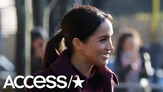 Meghan Markle Visits The Hubb Community Kitchen Ahead Of Thanksgiving | Access