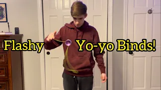 5 flashy yo-yo binds tutorial!