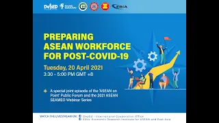 ERIA | Preparing ASEAN Workforce for Post COVID-19