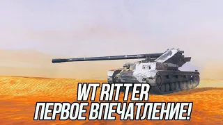 Привлекаю внимание в рандоме! | Получаю WT Ritter | Tanks Blitz