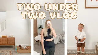 day in the life vlog with two under two
