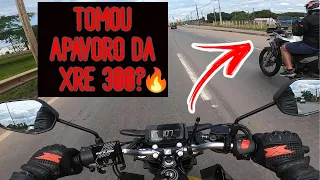 CB 300F Twister x XRE 300: sente a pressão desse rachinha! Quem será que levou esse duelo? 🤔