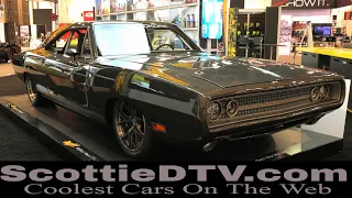 1970 Dodge Charger "Evolution" All Carbon Fiber Demon Motor  2018 SEMA Show