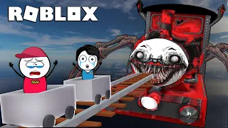 ROBLOX Cart Ride Into Choo Choo Charles Full Gameplay | Khaleel and Motu