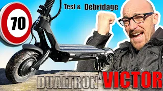 trottinette electrique puissante la Dualtron Victor ! test et debridage à 70 kmh #dualtron #victor