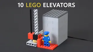 Building 10 Lego Elevators